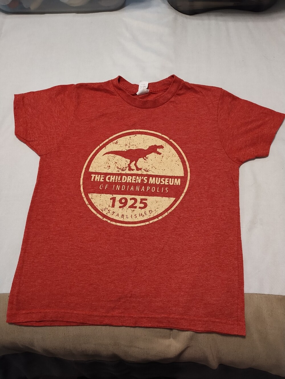 5/$25 Kids Indianapolis Children's Museum Red Graphic Tee